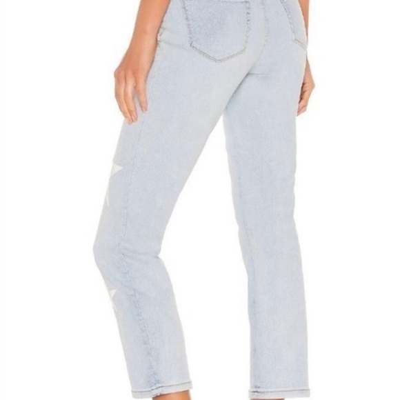 Blank NYC The Madison Crop High Rise Jeans Women’s Size 30 White Stars - Picture 2 of 15